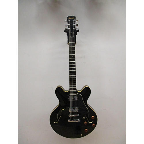 Samick SSLA-30 Hollow Body Electric Guitar Black
