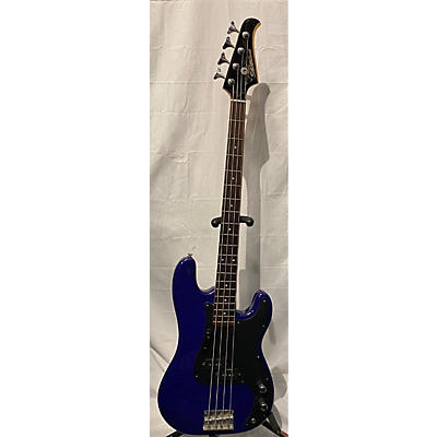 silvertone 4 string bass guitar