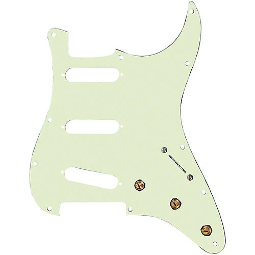 920d Custom SSS Pre-Wired Pickguard for Strat With S5W Wiring Harness Mint Green