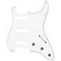 920D Custom SSS Prewired Pickguard for Strat With S5W-BL-V Wiring Harness White