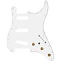 920d Custom SSS Prewired Pickguard for Strat With S7W-MT Wiring Harness White