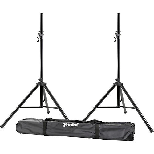 Gemini ST-Pack Speaker Stand Set With Carrying Case