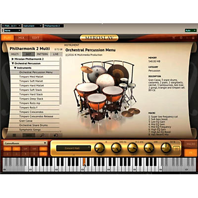 IK Multimedia ST3 Orchestral Percussion