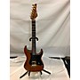 Used Suhr STANDARD CUSTOM HSS Solid Body Electric Guitar AMBER FLAME