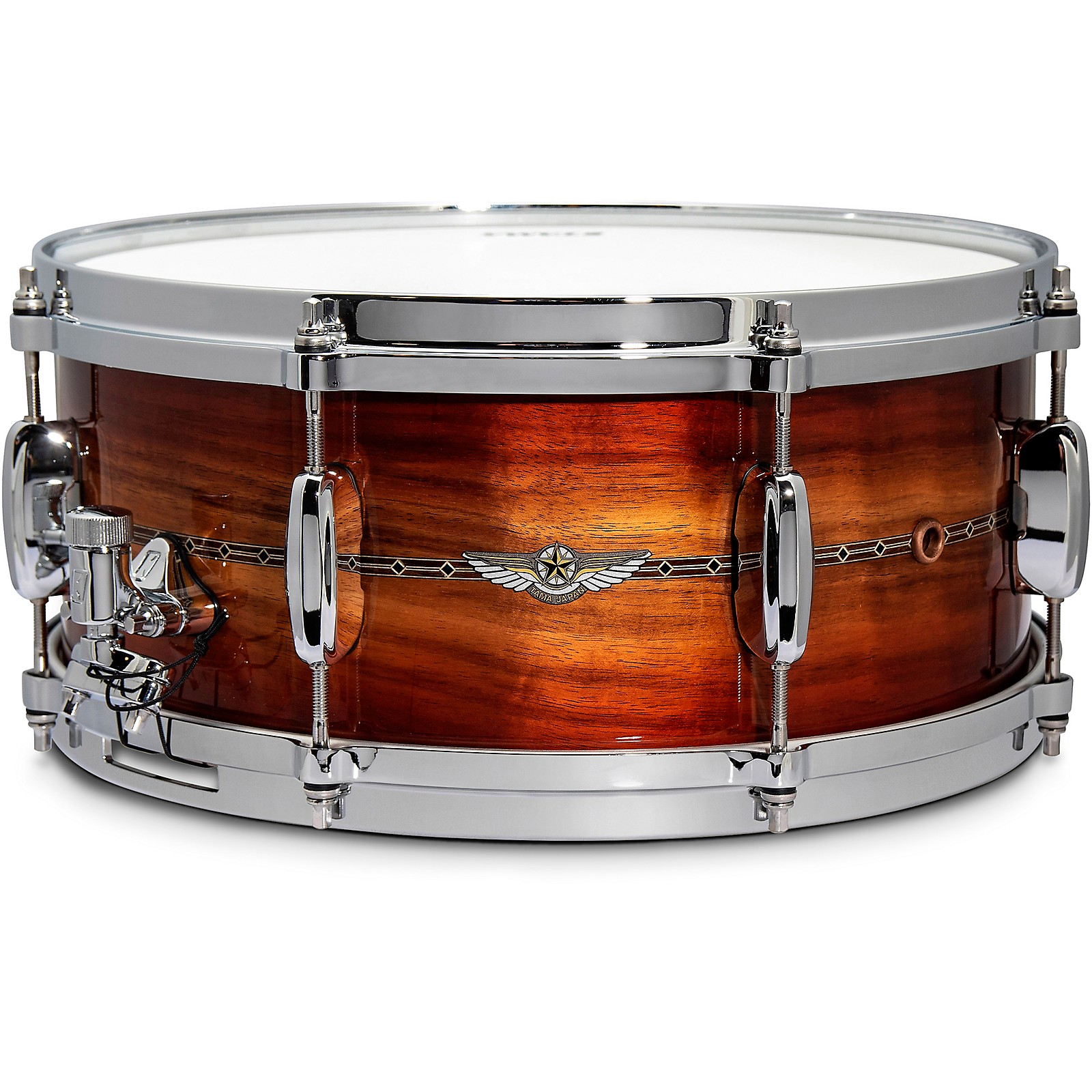 TAMA STAR Bubinga Limited Edition Snare Drum 14 x 6 in. Red Blackwood