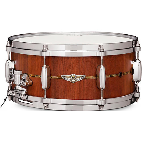 TAMA STAR Stave Walnut Snare Drum 14 x 6 in. Oiled Natural Walnut