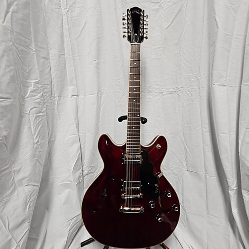 Guild STARFIRE I DC 12 Hollow Body Electric Guitar Deep Cherry Red