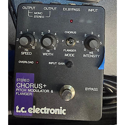 TC Electronic STEREO CHORUS Effect Pedal