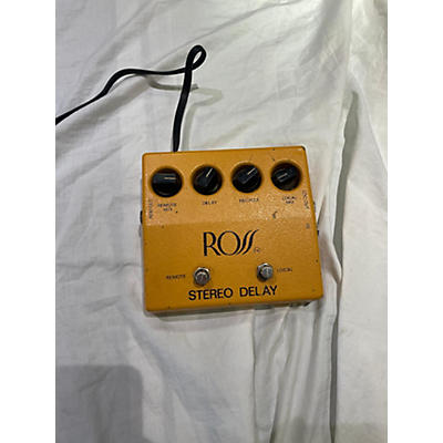 Ross STEREO DELAY Effect Pedal
