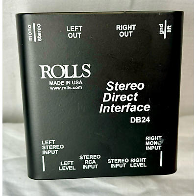 Rolls STEREO DIRECT INTERFACE DB24 Direct Box