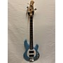 Used Sterling by Music Man STING RAY SUB SERIES Electric Bass Guitar Blue