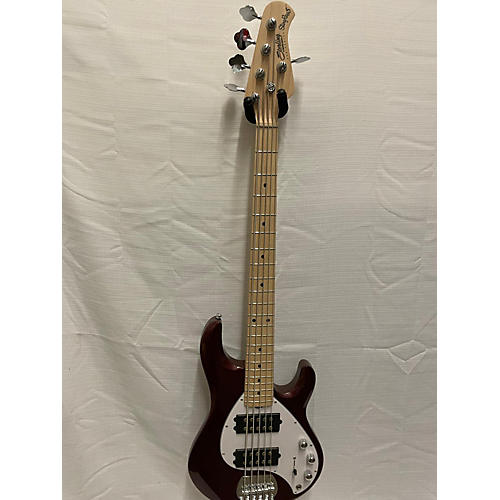 Sterling by Music Man STINGRAY 5 HH Electric Bass Guitar Maroon