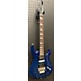 Used Brownsville STRAT STYLE SET NECK Solid Body Electric Guitar Trans Blue