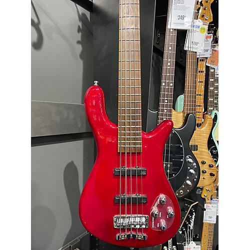 RockBass by Warwick STREAMER LX 5 Electric Bass Guitar Red