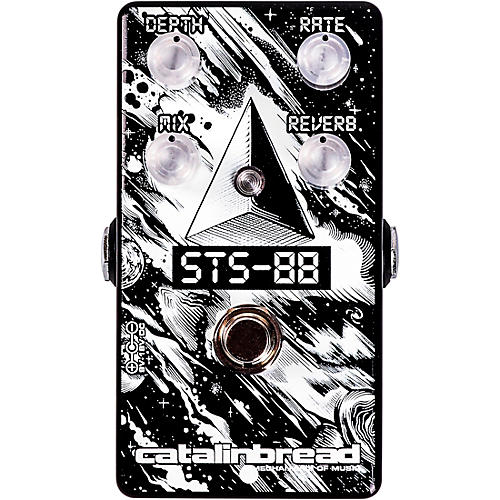 Catalinbread STS-88 Flange With Verb Effects Pedal Condition 1 - Mint Black and White