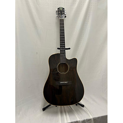 Teton STS000ZIGCE Acoustic Electric Guitar Walnut