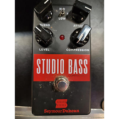 Seymour Duncan STUDIO BASS COMPRESSOR Bass Effect Pedal