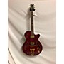 Used Dean STYLIST STANDARD Hollow Body Electric Guitar Trans Red