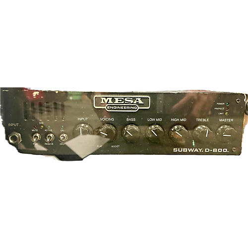 MESA/Boogie SUBWAY D800 Bass Amp Head