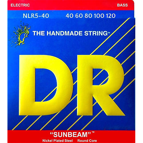 SUNBEAM  Nickel Plated 5-String Bass Strings Lite (40-120)