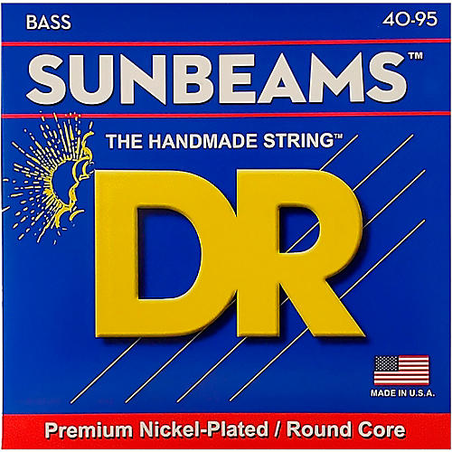 DR Strings SUNBEAM  Nickel Plated Bass Strings Lite (40-95)