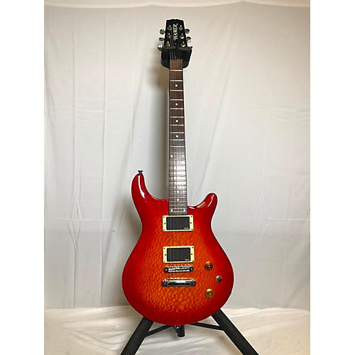 Hamer SUNBURST Solid Body Electric Guitar Cherry Sunburst