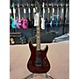 Used Schecter Guitar Research SUNSET EXTREME Solid Body Electric Guitar Maroon