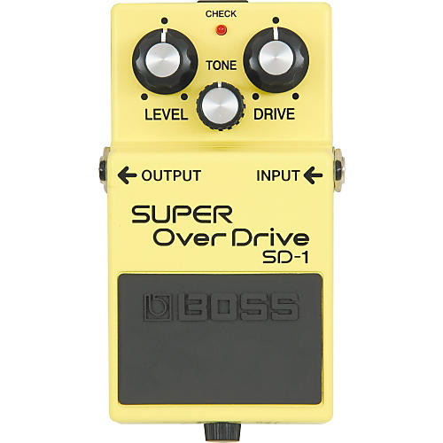 BOSS SUPER OverDrive SD-1 Pedal | Musician's Friend