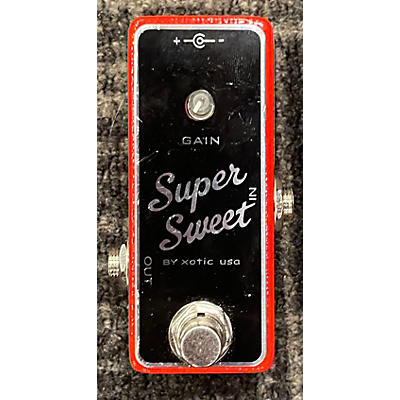 Xotic SUPER SWEET BOOST Effect Pedal