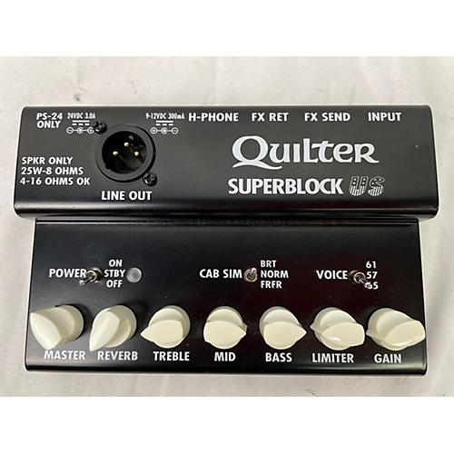 Quilter Labs SUPERBLOCK Solid State Guitar Amp Head