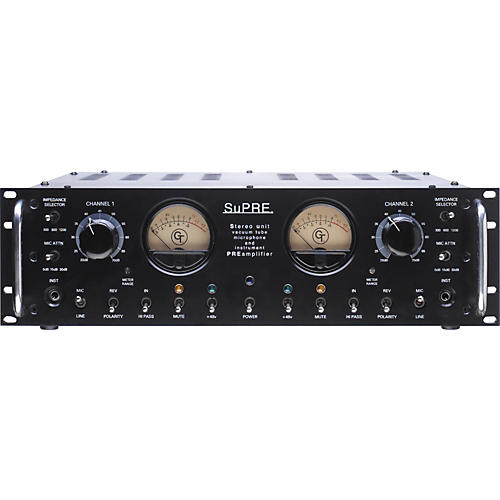 SUPRE Stereo Tube Microphone Preamplifier