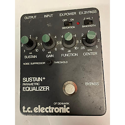TC Electronic SUSTAIN+ PARAMETRIC EQ Pedal