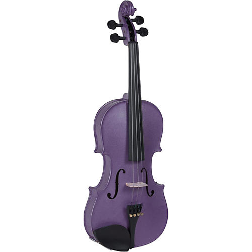SV-130VL Series Sparkling Violet Violin Outfit