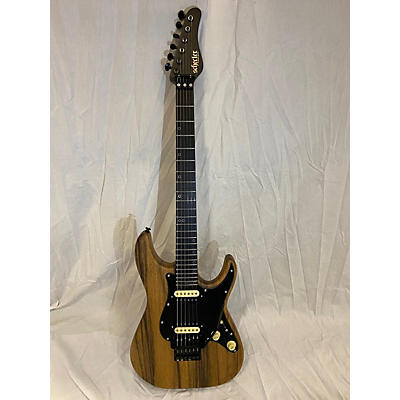 Schecter Guitar Research SVSS Exotic Black Limba Solid Body Electric Guitar