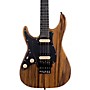 Schecter Guitar Research SVSS Exotic Left-Handed Electric Guitar Black Limba
