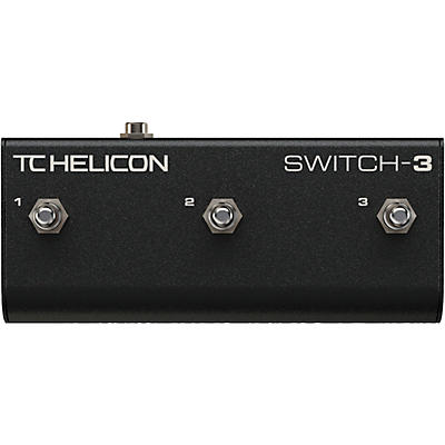 TC Helicon SWITCH-3 3-Button Footswitch