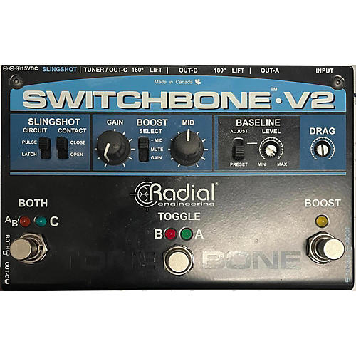 Radial Engineering SWITCHBONE V2 ABY Pedal