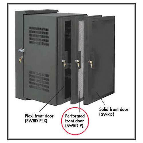 SWRD-24P Perforated Door for SWR-24-12 rack