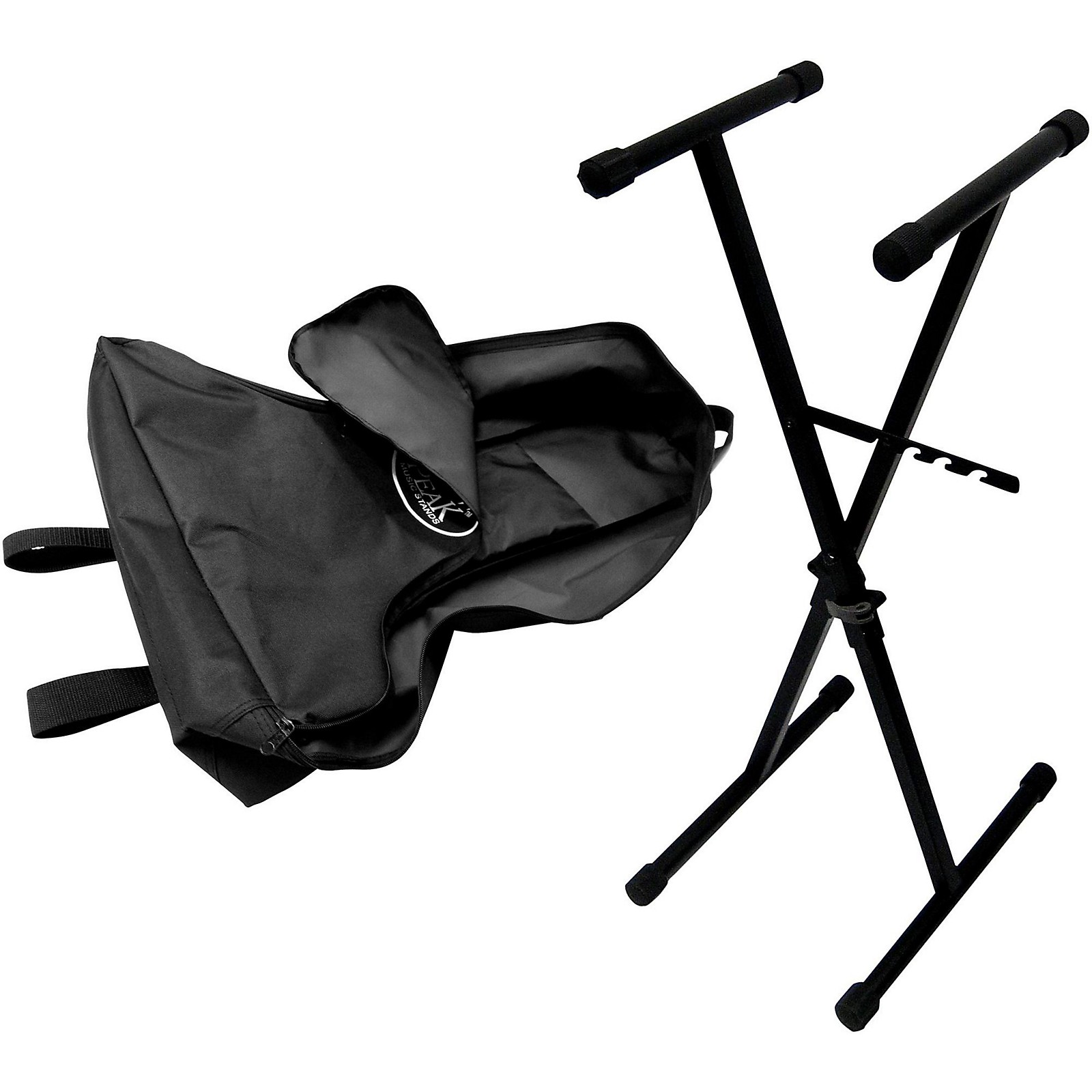 Peak Music Stands SX10 Portable Keyboard Stand Single Brace