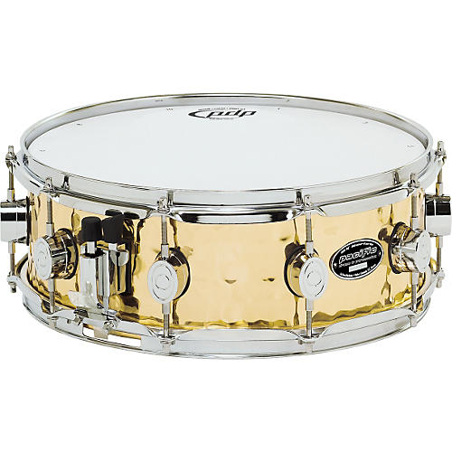 PDP by DW SX Series Hammered Brass Snare Drum 14 x 5 in.