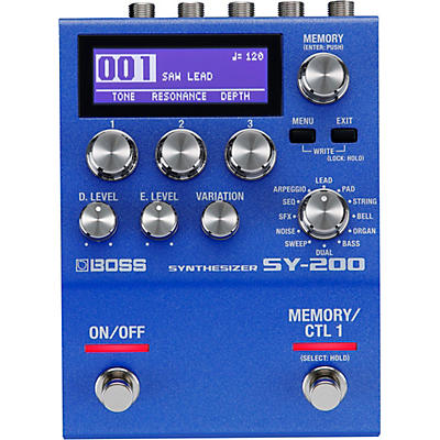 BOSS SY-200 Synthesizer Effects Pedal -