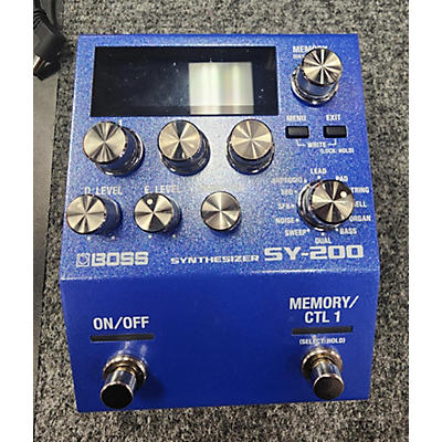 BOSS SY200 Bass Effect Pedal