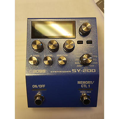 BOSS SY200 Guitar Synthesizer Effect Pedal