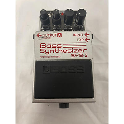 BOSS SYB5 Bass Synth Bass Effect Pedal