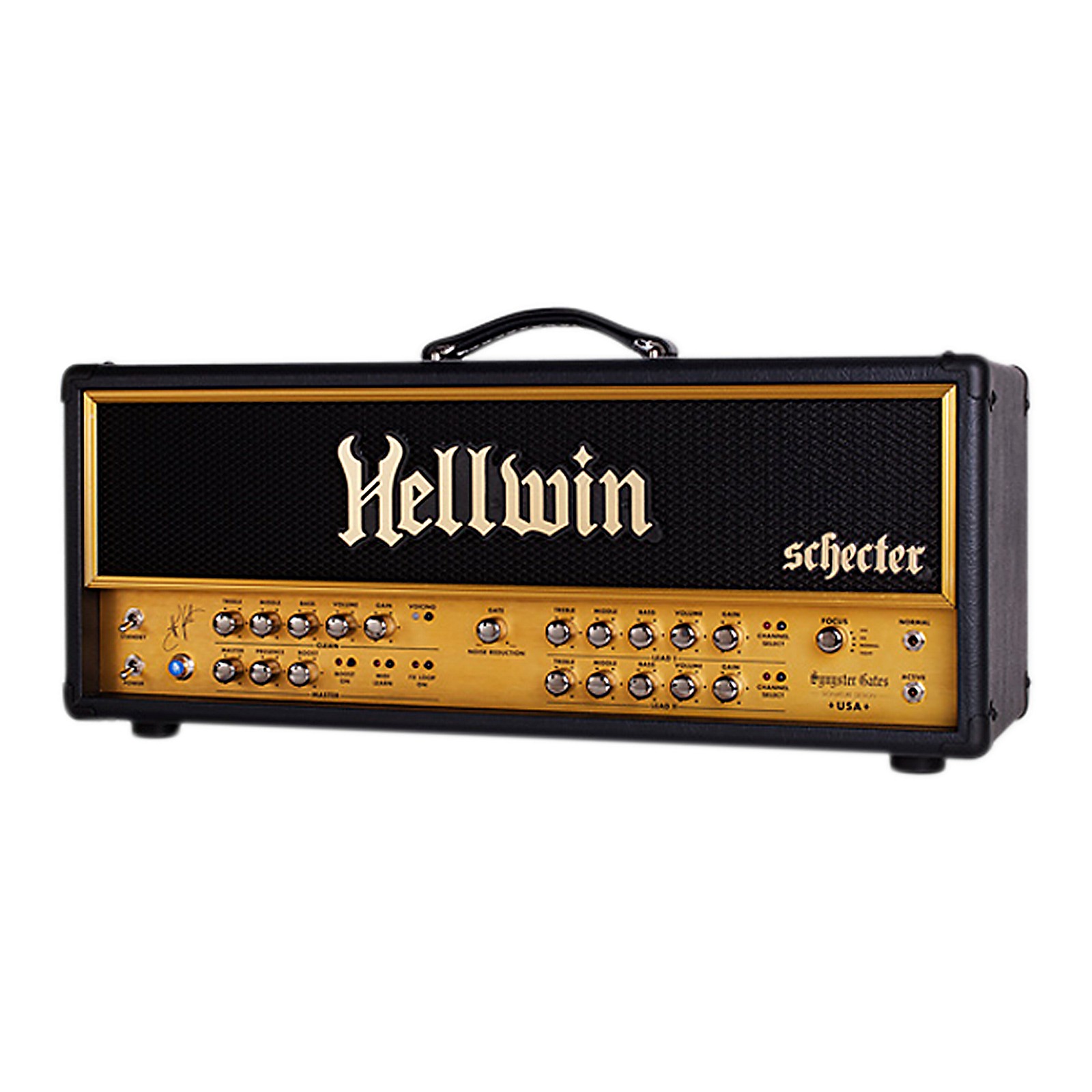 Schecter Guitar Research SYN100H Hellwin USA 100W Tube Guitar Amp Head Musician's Friend