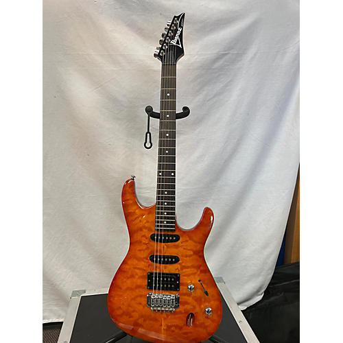 Ibanez Sa Series Solid Body Electric Guitar Amber