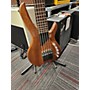 Used Lightwave Systems Saber 5 Electric Bass Guitar Natural