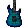 Open-Box Ernie Ball Music Man Sabre Electric Guitar - Condition 2 - Blemished Blue Dream 197881488215