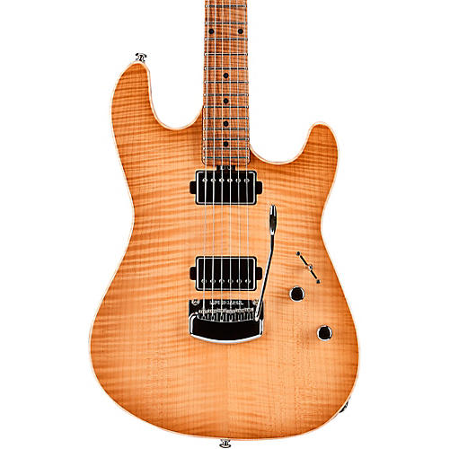 Ernie Ball Music Man Sabre HH Maple Fingerboard Electric Guitar Honey Suckle