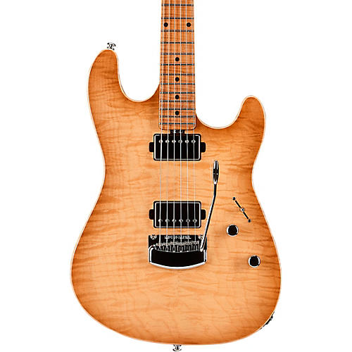 Ernie Ball Music Man Sabre HH Maple Fingerboard Electric Guitar Honey Suckle